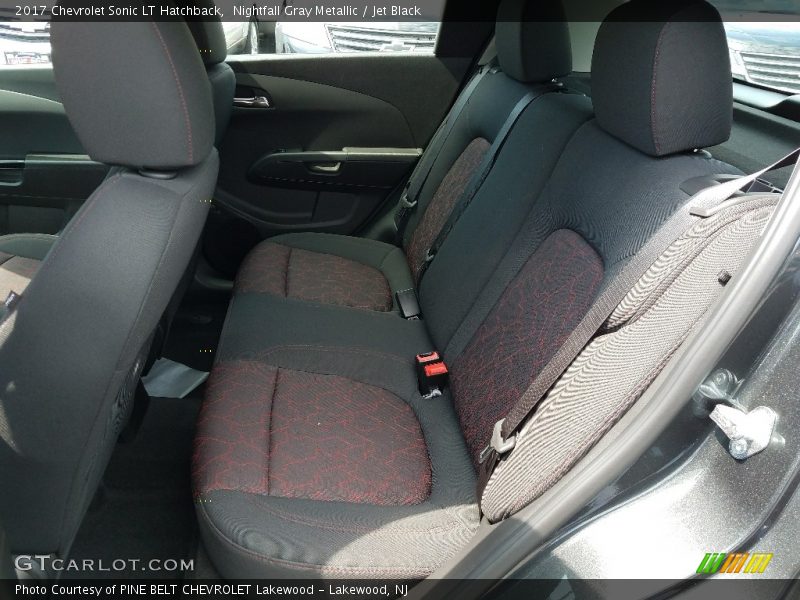 Nightfall Gray Metallic / Jet Black 2017 Chevrolet Sonic LT Hatchback