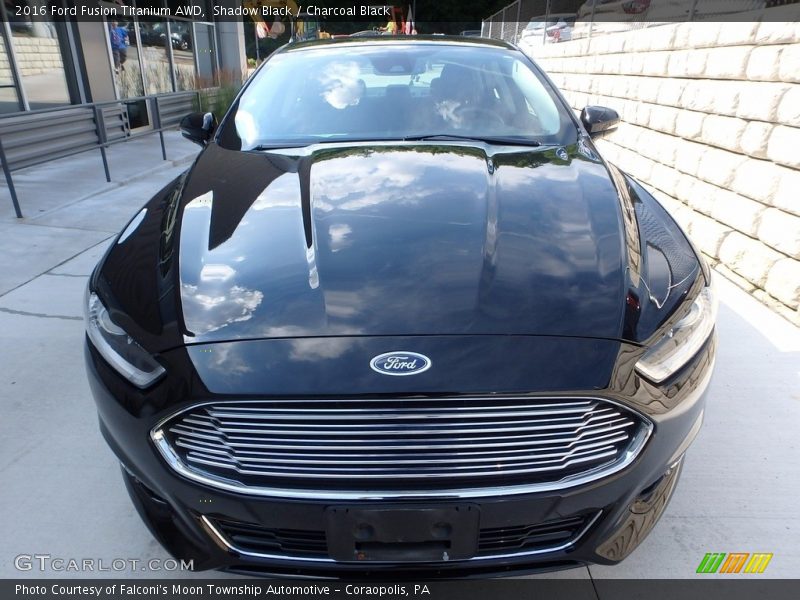 Shadow Black / Charcoal Black 2016 Ford Fusion Titanium AWD