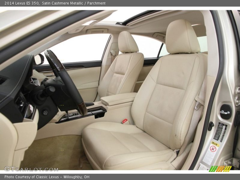 Satin Cashmere Metallic / Parchment 2014 Lexus ES 350