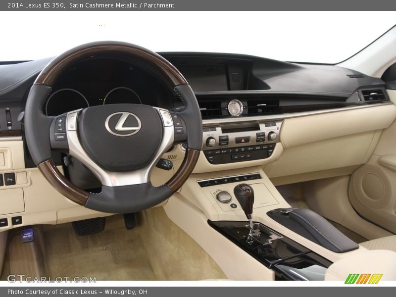 Satin Cashmere Metallic / Parchment 2014 Lexus ES 350