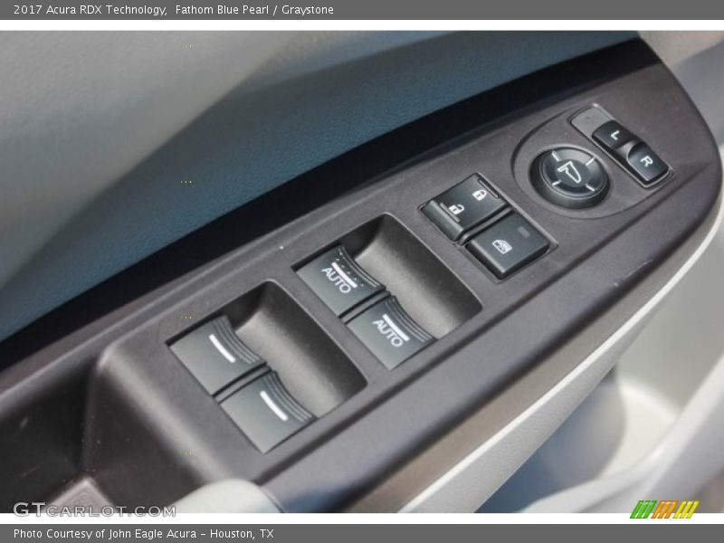 Fathom Blue Pearl / Graystone 2017 Acura RDX Technology