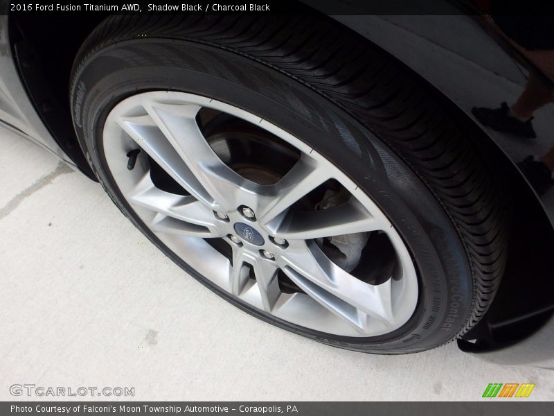 Shadow Black / Charcoal Black 2016 Ford Fusion Titanium AWD
