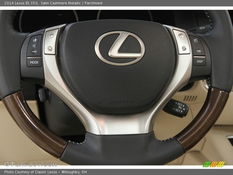 Satin Cashmere Metallic / Parchment 2014 Lexus ES 350