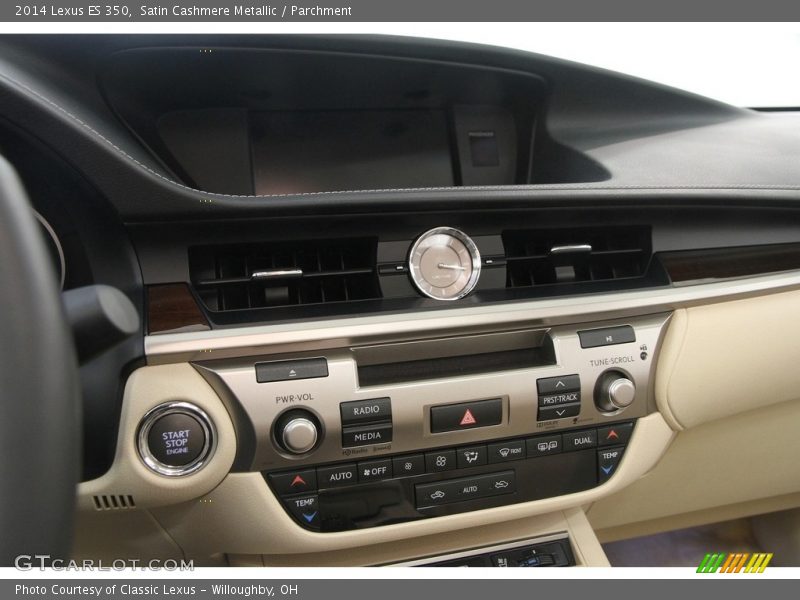 Satin Cashmere Metallic / Parchment 2014 Lexus ES 350