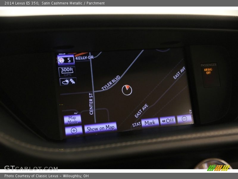 Satin Cashmere Metallic / Parchment 2014 Lexus ES 350