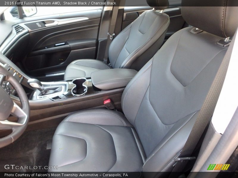 Shadow Black / Charcoal Black 2016 Ford Fusion Titanium AWD