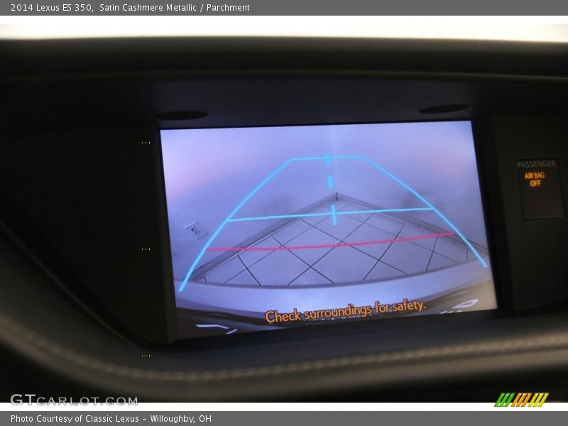 Satin Cashmere Metallic / Parchment 2014 Lexus ES 350