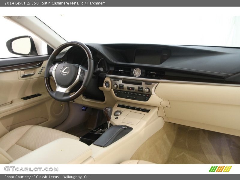 Satin Cashmere Metallic / Parchment 2014 Lexus ES 350