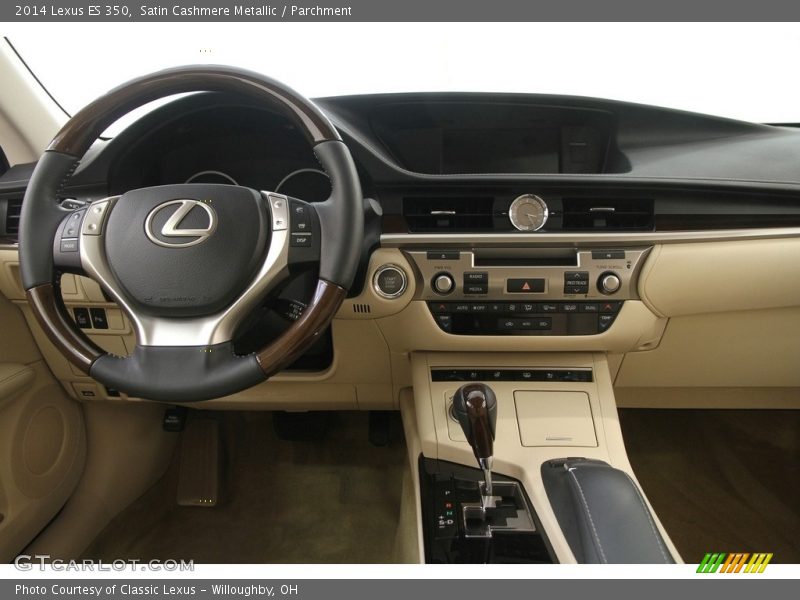 Satin Cashmere Metallic / Parchment 2014 Lexus ES 350