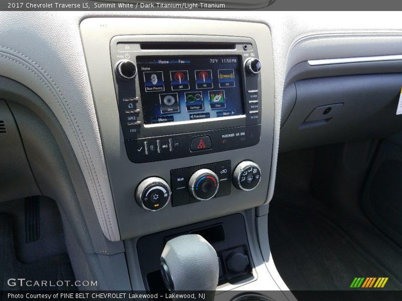Summit White / Dark Titanium/Light Titanium 2017 Chevrolet Traverse LS