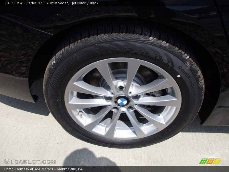 Jet Black / Black 2017 BMW 3 Series 320i xDrive Sedan