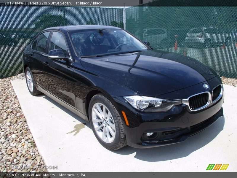 Jet Black / Black 2017 BMW 3 Series 320i xDrive Sedan