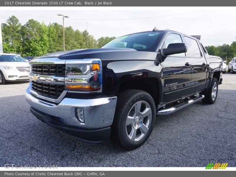 Black / Jet Black 2017 Chevrolet Silverado 1500 LT Crew Cab