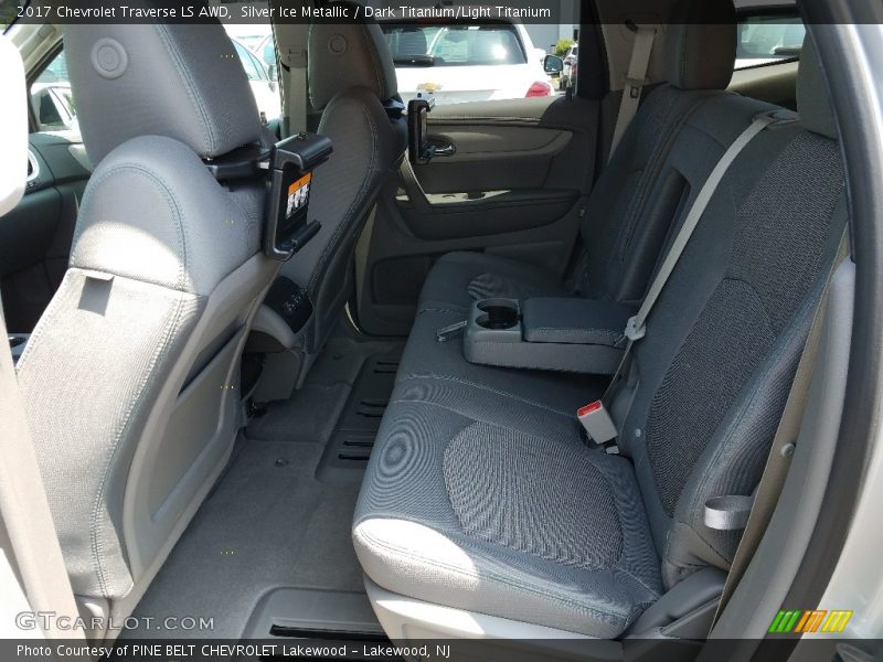 Silver Ice Metallic / Dark Titanium/Light Titanium 2017 Chevrolet Traverse LS AWD