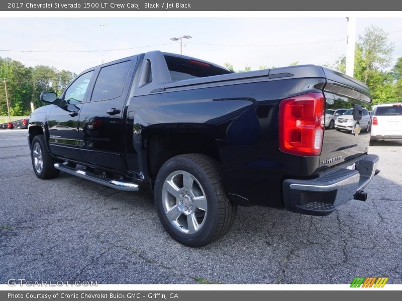 Black / Jet Black 2017 Chevrolet Silverado 1500 LT Crew Cab