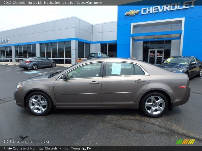 Mocha Steel Metallic / Cocoa/Cashmere 2012 Chevrolet Malibu LS