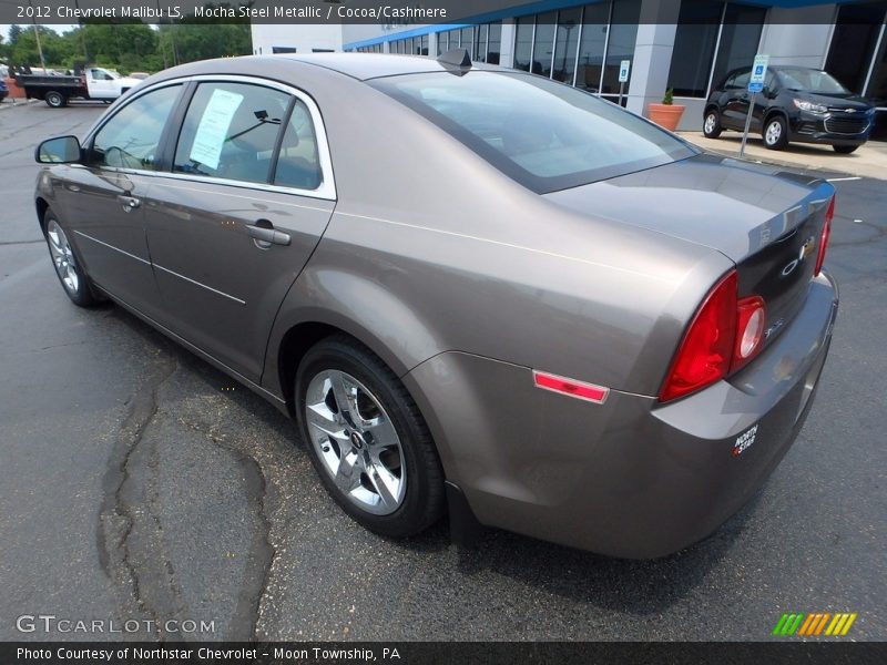 Mocha Steel Metallic / Cocoa/Cashmere 2012 Chevrolet Malibu LS