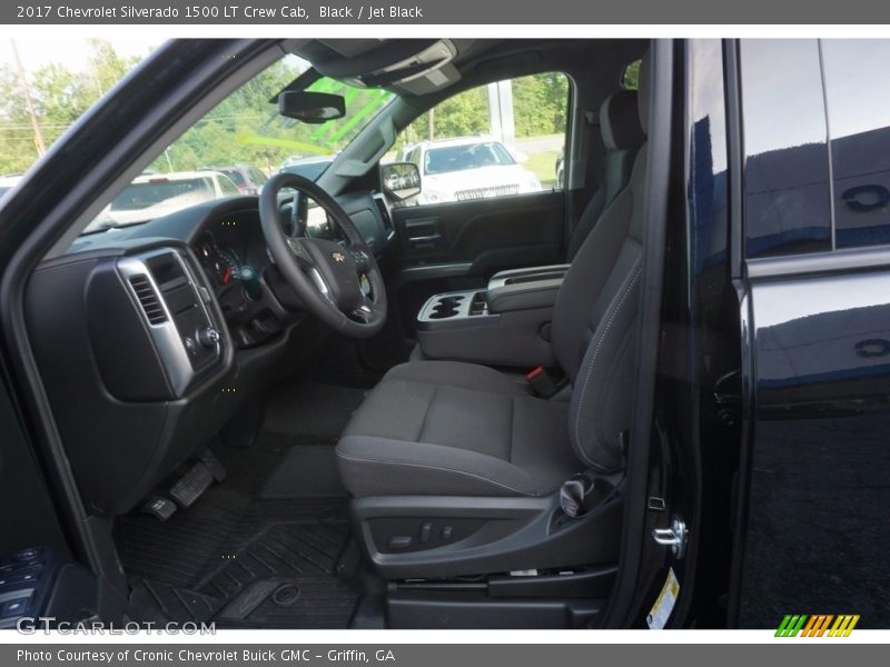 Black / Jet Black 2017 Chevrolet Silverado 1500 LT Crew Cab