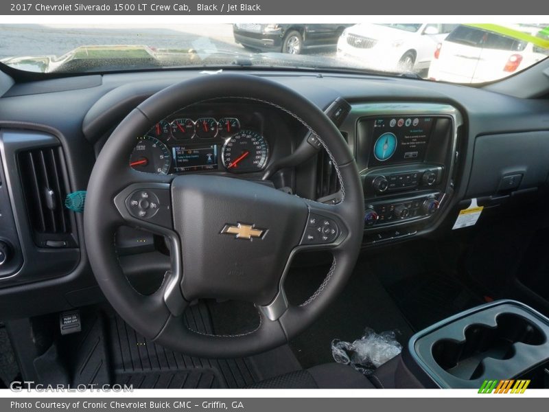 Black / Jet Black 2017 Chevrolet Silverado 1500 LT Crew Cab