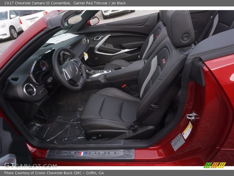 Garnet Red Tintcoat / Jet Black 2017 Chevrolet Camaro SS Convertible