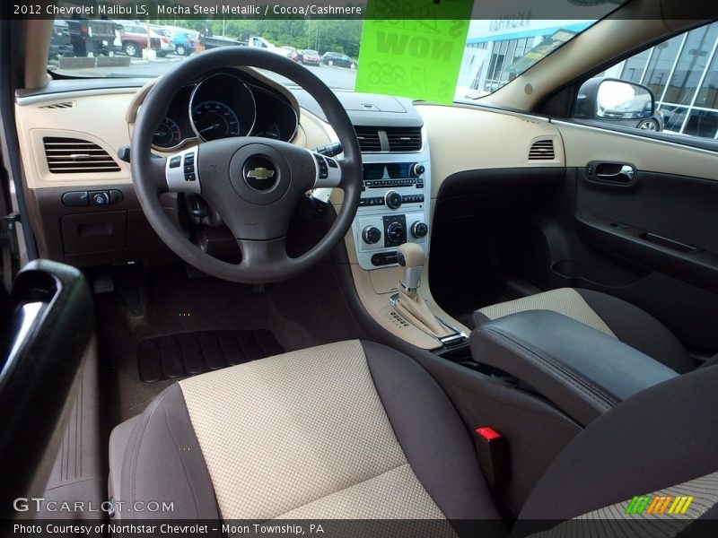 Mocha Steel Metallic / Cocoa/Cashmere 2012 Chevrolet Malibu LS