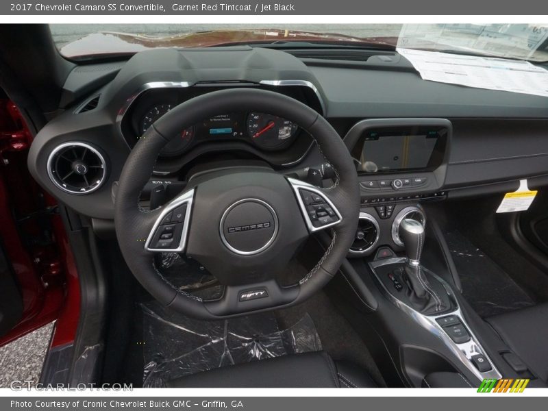 Garnet Red Tintcoat / Jet Black 2017 Chevrolet Camaro SS Convertible