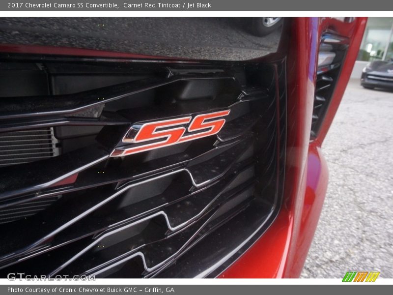 Garnet Red Tintcoat / Jet Black 2017 Chevrolet Camaro SS Convertible