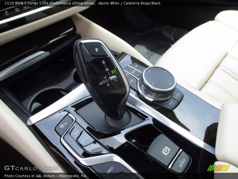  2018 5 Series 530e iPerfomance xDrive Sedan 8 Speed Sport Automatic Shifter
