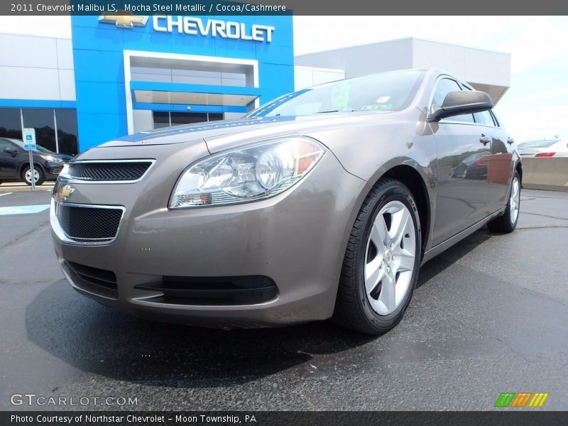 Mocha Steel Metallic / Cocoa/Cashmere 2011 Chevrolet Malibu LS
