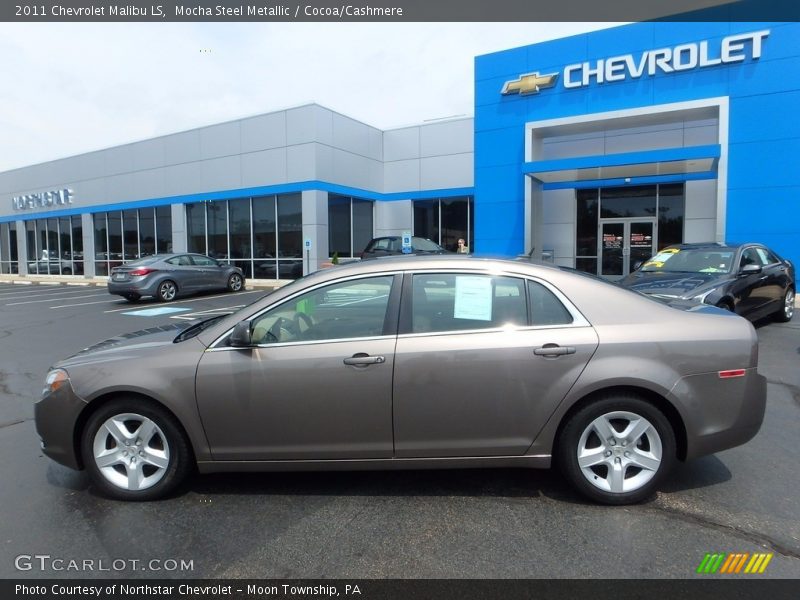 Mocha Steel Metallic / Cocoa/Cashmere 2011 Chevrolet Malibu LS