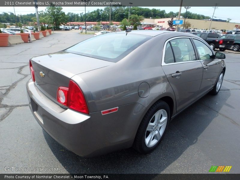 Mocha Steel Metallic / Cocoa/Cashmere 2011 Chevrolet Malibu LS