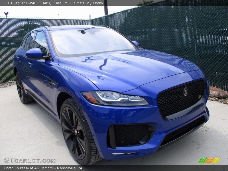  2018 F-PACE S AWD Caesium Blue Metallic