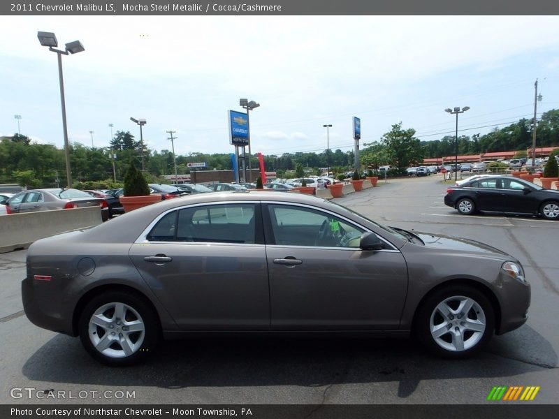 Mocha Steel Metallic / Cocoa/Cashmere 2011 Chevrolet Malibu LS