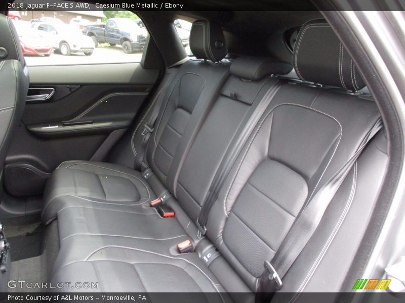 Rear Seat of 2018 F-PACE S AWD