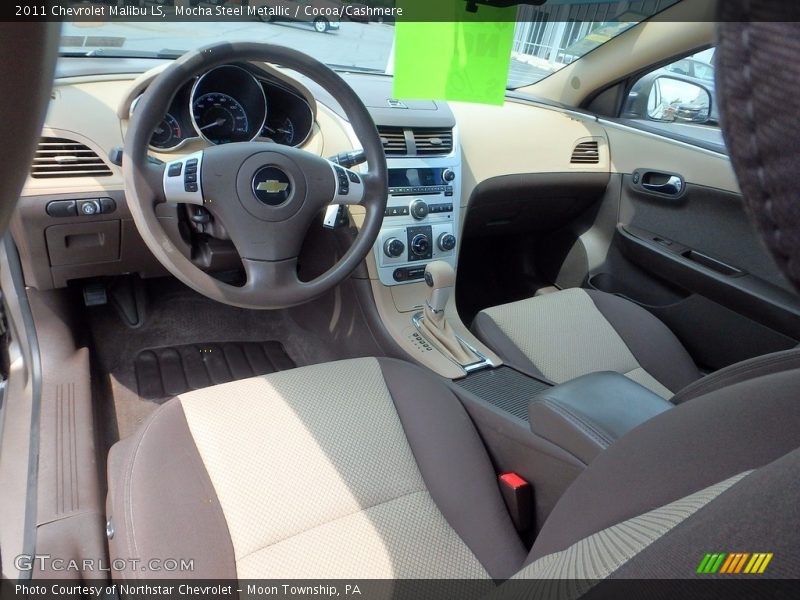 Mocha Steel Metallic / Cocoa/Cashmere 2011 Chevrolet Malibu LS