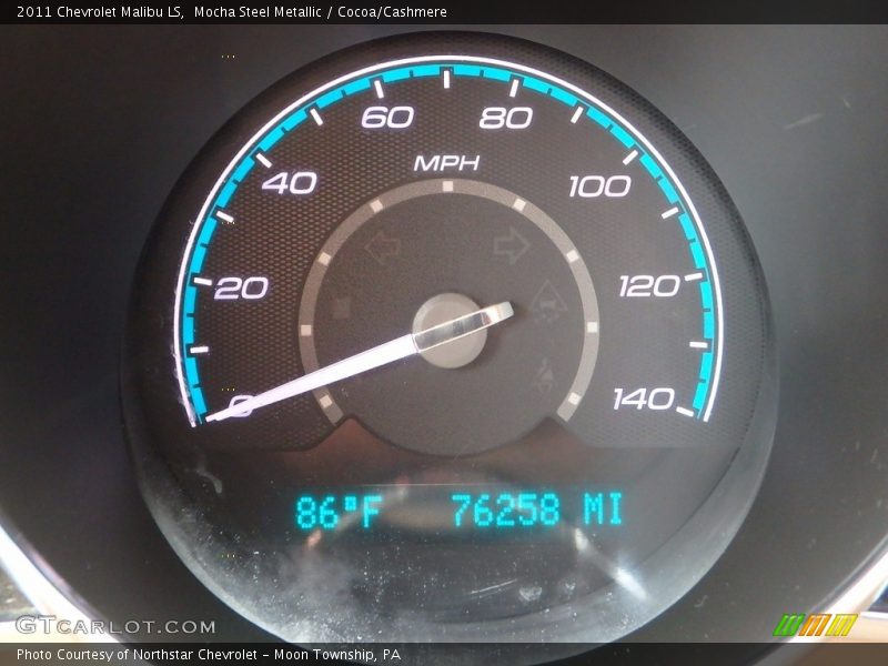 Mocha Steel Metallic / Cocoa/Cashmere 2011 Chevrolet Malibu LS