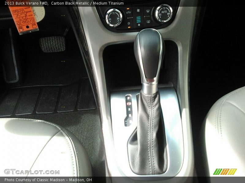 Carbon Black Metallic / Medium Titanium 2013 Buick Verano FWD