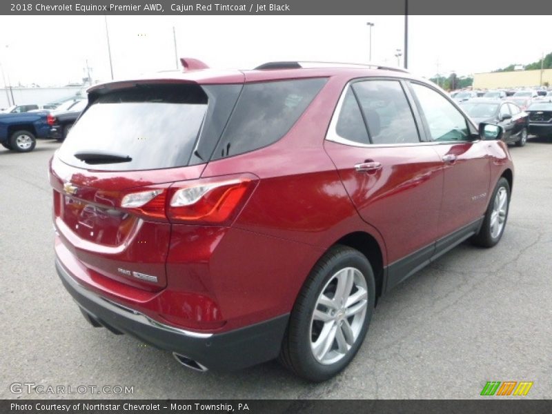 Cajun Red Tintcoat / Jet Black 2018 Chevrolet Equinox Premier AWD