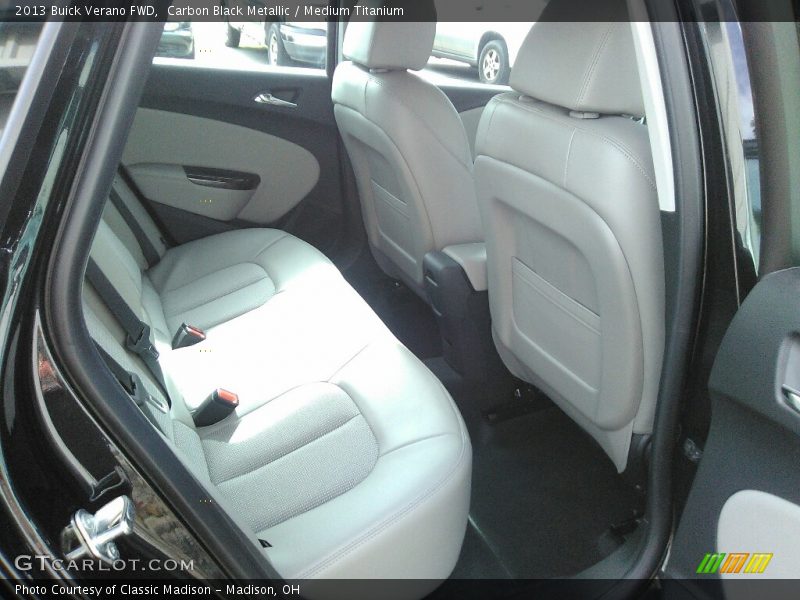 Carbon Black Metallic / Medium Titanium 2013 Buick Verano FWD