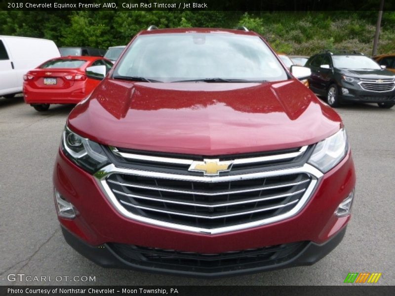 Cajun Red Tintcoat / Jet Black 2018 Chevrolet Equinox Premier AWD