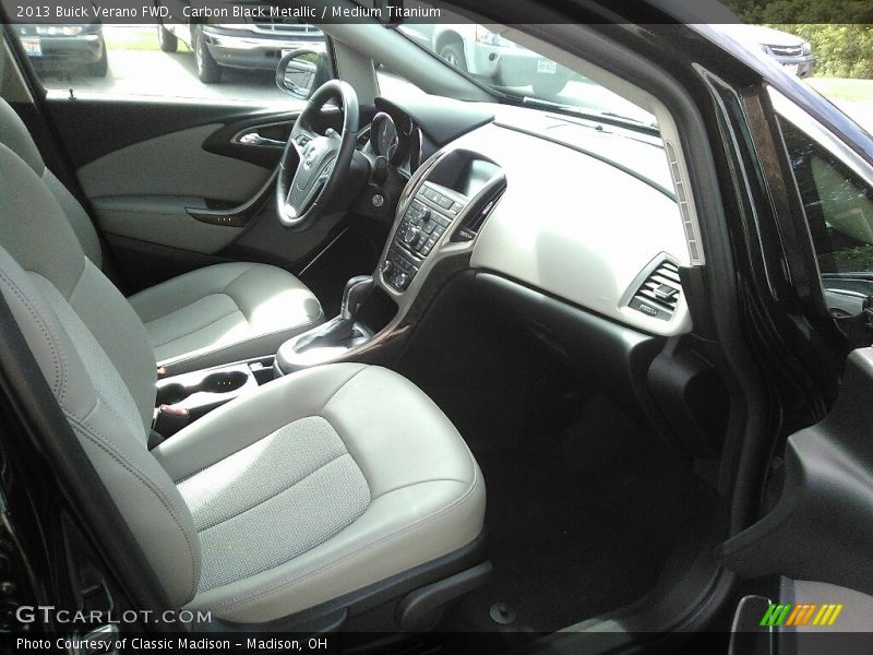 Carbon Black Metallic / Medium Titanium 2013 Buick Verano FWD