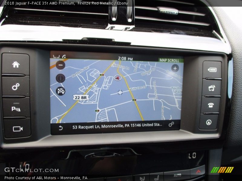 Navigation of 2018 F-PACE 35t AWD Premium