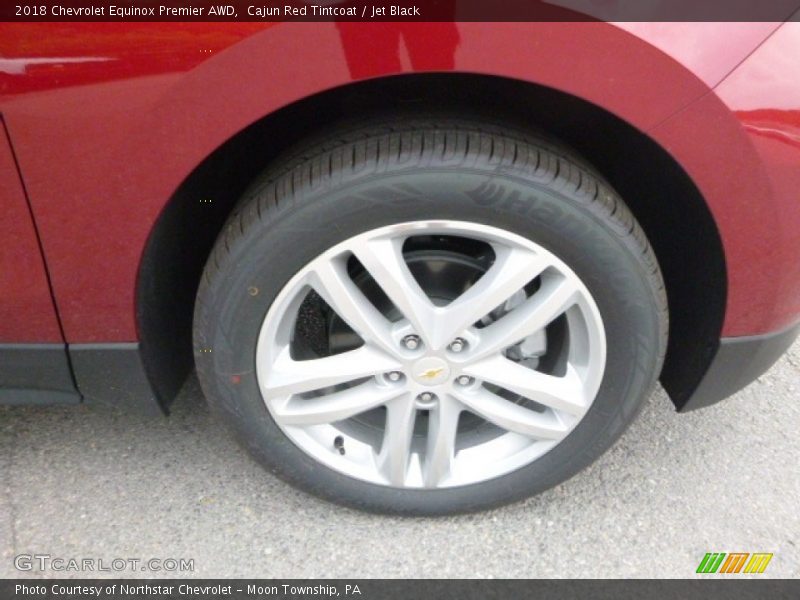 Cajun Red Tintcoat / Jet Black 2018 Chevrolet Equinox Premier AWD