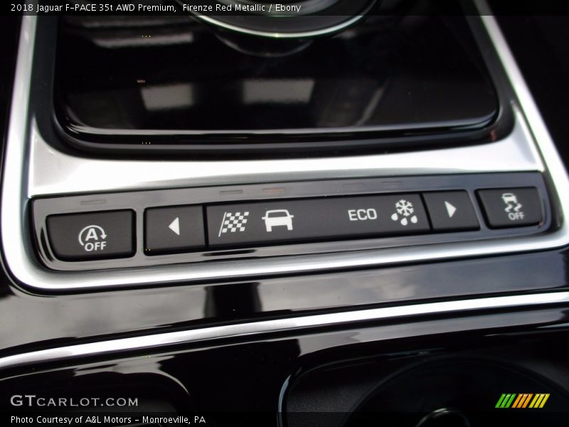 Firenze Red Metallic / Ebony 2018 Jaguar F-PACE 35t AWD Premium