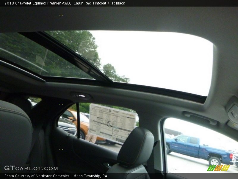 Cajun Red Tintcoat / Jet Black 2018 Chevrolet Equinox Premier AWD