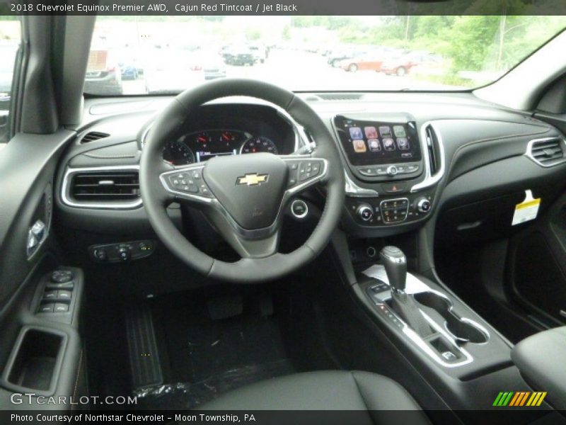 Cajun Red Tintcoat / Jet Black 2018 Chevrolet Equinox Premier AWD