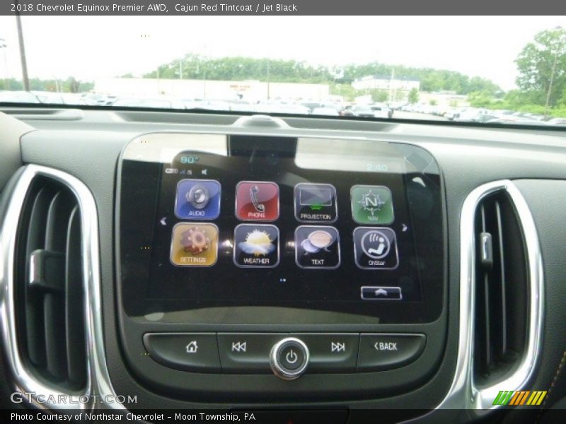 Cajun Red Tintcoat / Jet Black 2018 Chevrolet Equinox Premier AWD