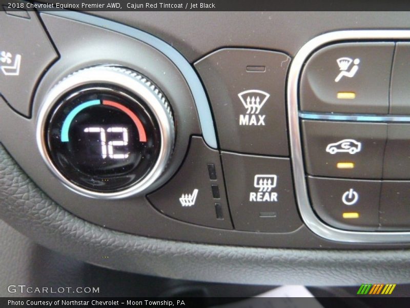 Cajun Red Tintcoat / Jet Black 2018 Chevrolet Equinox Premier AWD