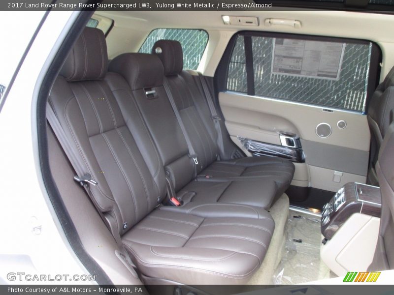Yulong White Metallic / Espresso/Almond 2017 Land Rover Range Rover Supercharged LWB
