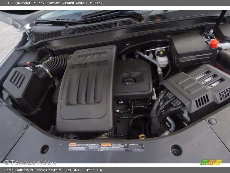 Summit White / Jet Black 2017 Chevrolet Equinox Premier